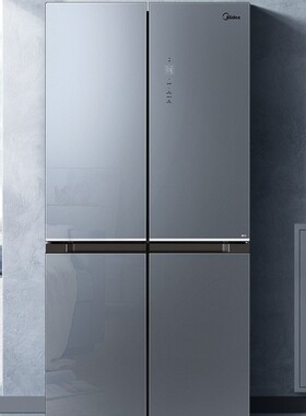M.idea/美.的 BCD-481WSGPZM(Q)一级变频十字对开门家用风冷冰箱