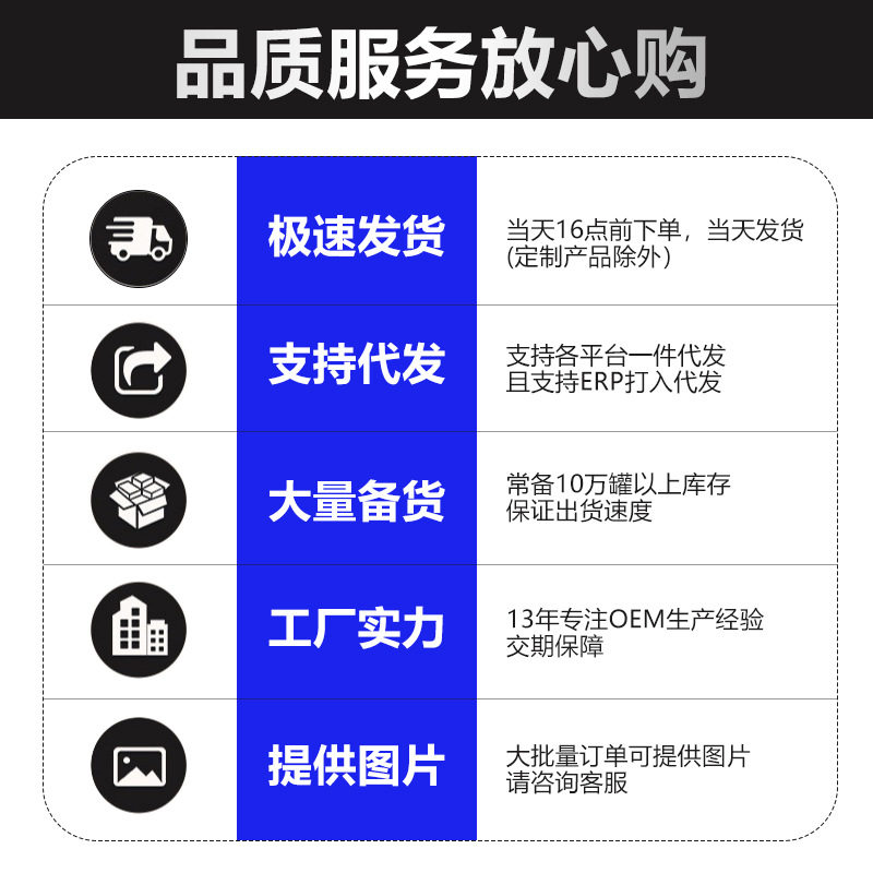 茵宝莱儿童葡萄糖钙铁锌营养包独立袋装240g源头工厂现货速发罐装