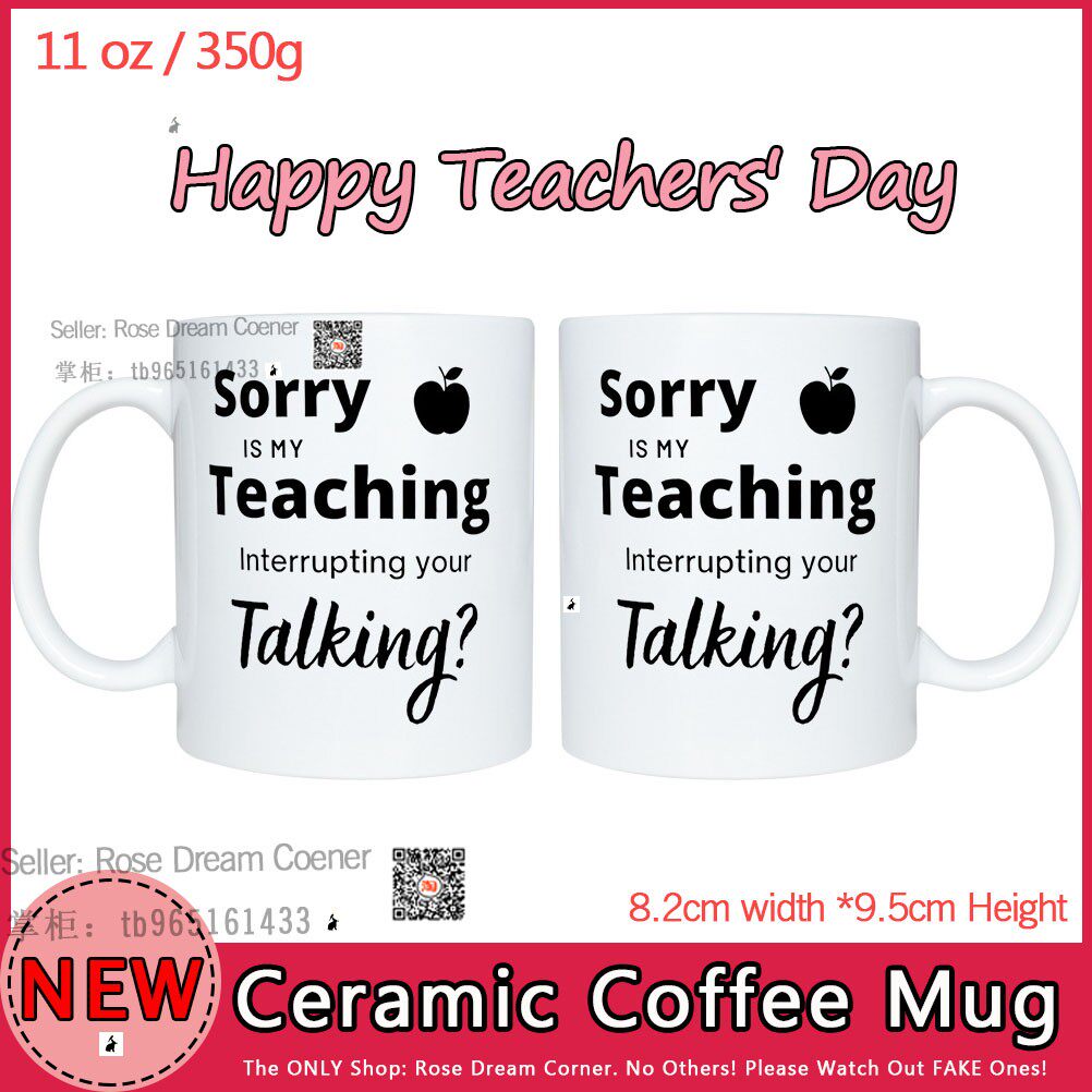 happy teachers day coffee mug tea cup dad gift mom present