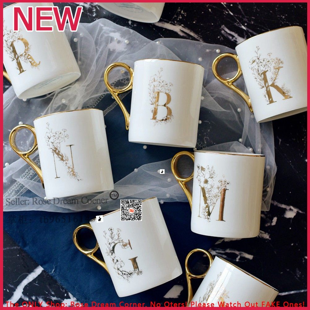 birthday gift new year couple gift letter coffee mug tea cup