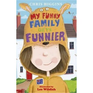 现货 进口英文原版 Gets Funny Funnier Family 家庭变得更有趣了 家庭教育认知章节书 儿童英语启蒙故事书 我有趣