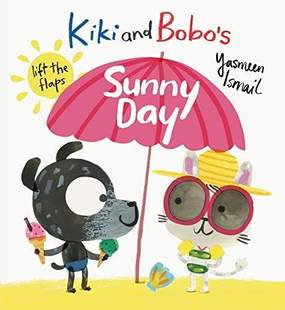 Day 绘本 英文原版 翻翻书 Ismai and Yasmeen Kiki 儿童英语读物 Bobo 阿莱不睡觉同作者 Sunny