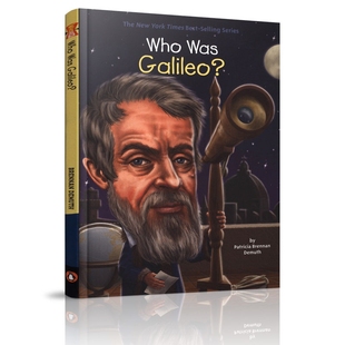 名人传记科普百科 Galileo? 进口英文原版 青少年课外英语阅读读物 Was 系列 谁是伽利略？Who Who