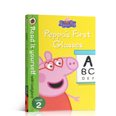 Pig 儿童分级读物佩奇 自己读level2 Glasses 第一副眼镜英文原版 绘本 First Reading yourself Peppa 小猪佩奇系列
