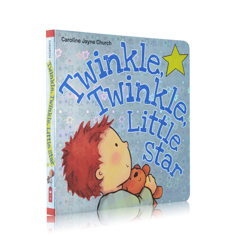 英文原版 一闪一闪亮晶晶 小星星 twinkle twinkle little star board