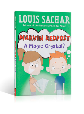 进口英文原版 Marvin Redpost#8 A Magic Crystal?麻烦精马文8：魔法水晶？幽默搞笑漫画书桥梁平装版 作为扩展阅读