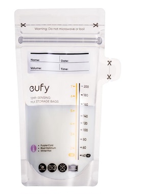 美国代购eufy Breast Milk Storage Bag 温感变色母乳储存袋