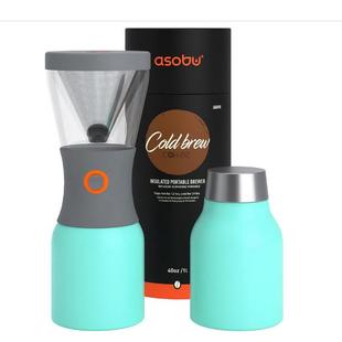 美国代购 asobu Coldbrew Portable Coffee Maker便携冷煮咖啡机