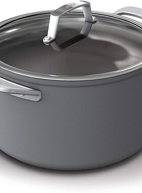美国代购Ninja  Foodi NeverStick 高级硬质氧化铝汤锅不粘锅