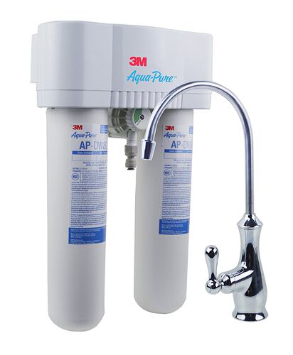 美国代购3M厨下式净水器