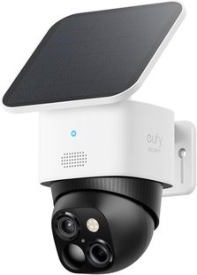 SoloCam 太阳能室外摄像头8倍变焦双镜头360度 S340 eufy 美国代购