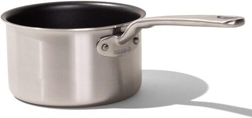 美国代购Made In Non Stick Sauce Pan With Lid不锈钢不粘锅酱锅