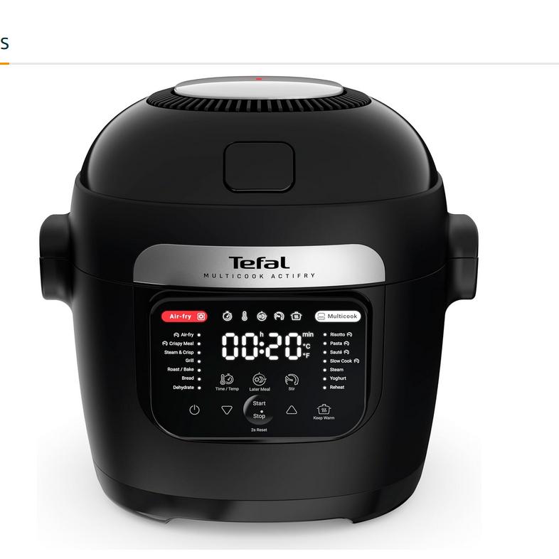 德国代购Tefal air fryer and Multicooker MY7408G1空炸锅电饭锅 - 实物图