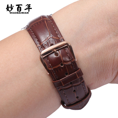 妙百年适配华为gt卡西欧真皮表带
