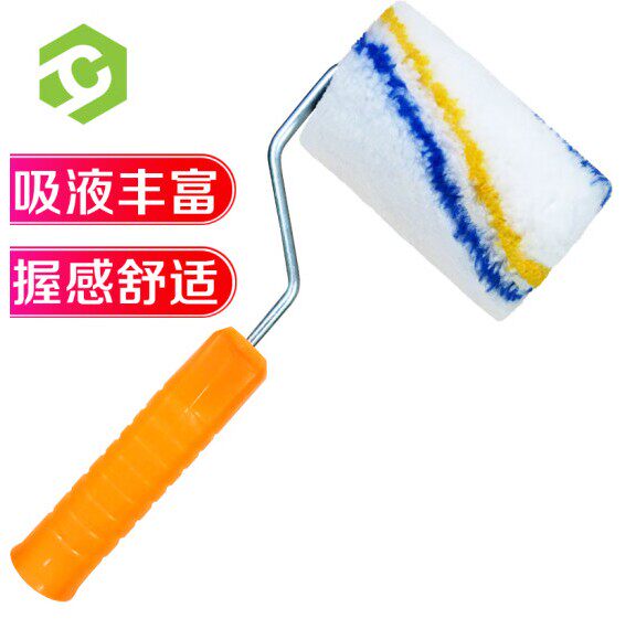 彩弘 4寸滚筒刷子 乳胶漆防水涂料滚刷 瓷砖背胶涂刷专用小滚筒刷怎么样,好用不?