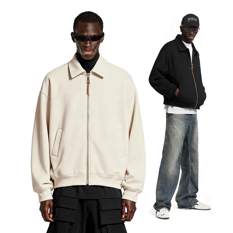 短反莱赛尔外套短款极简男装美式