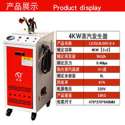 商用小型蒸汽清洁机家用清洗机工业高温高压蒸汽消毒机蒸汽发生器