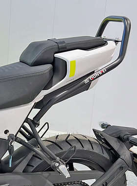 适用春风狒狒XO摩托车后货架尾箱架尾翼Papio侧皮包边包支架尾翼