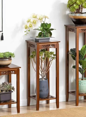 实木小方几客厅小茶几沙发侧边角几边桌新中式小方桌正方简约花盆