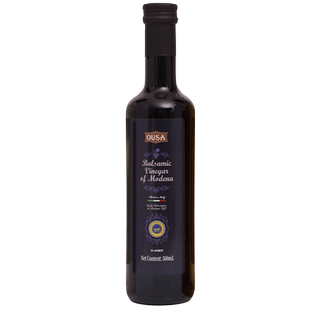 意大利进口OUSA欧萨摩德纳黑醋500ml浓缩葡萄酒醋油醋汁沙拉