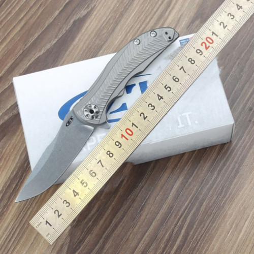 零误差ZT0609折刀高硬度折叠刀钛合金水果刀户外刀具露营小刀