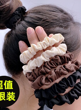 高弹力发圈发绳少女皱褶