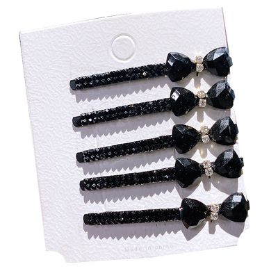 发夹侧边刘海顶夹子前额钢夹碎发