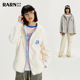 RARN 热爱如你撞色包边连帽外套RA23AW079