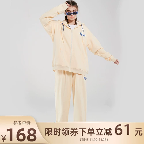 Осенние спортивные штаны с молнией, толстовка с капюшоном, куртка