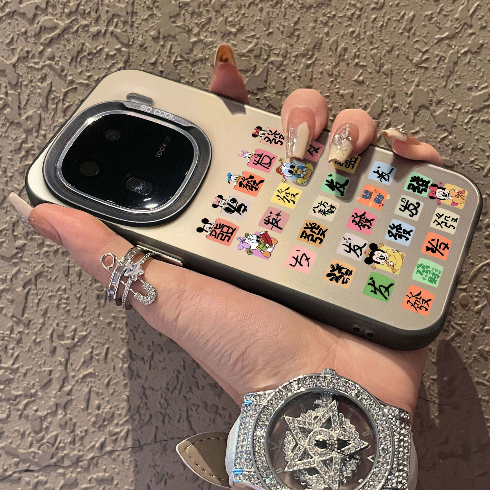 适用于vivoiqoo13pro手机壳彩色字体發11s/10彩银新品z9turbo男女8款全包7防摔6se保护neo5套iqoo12