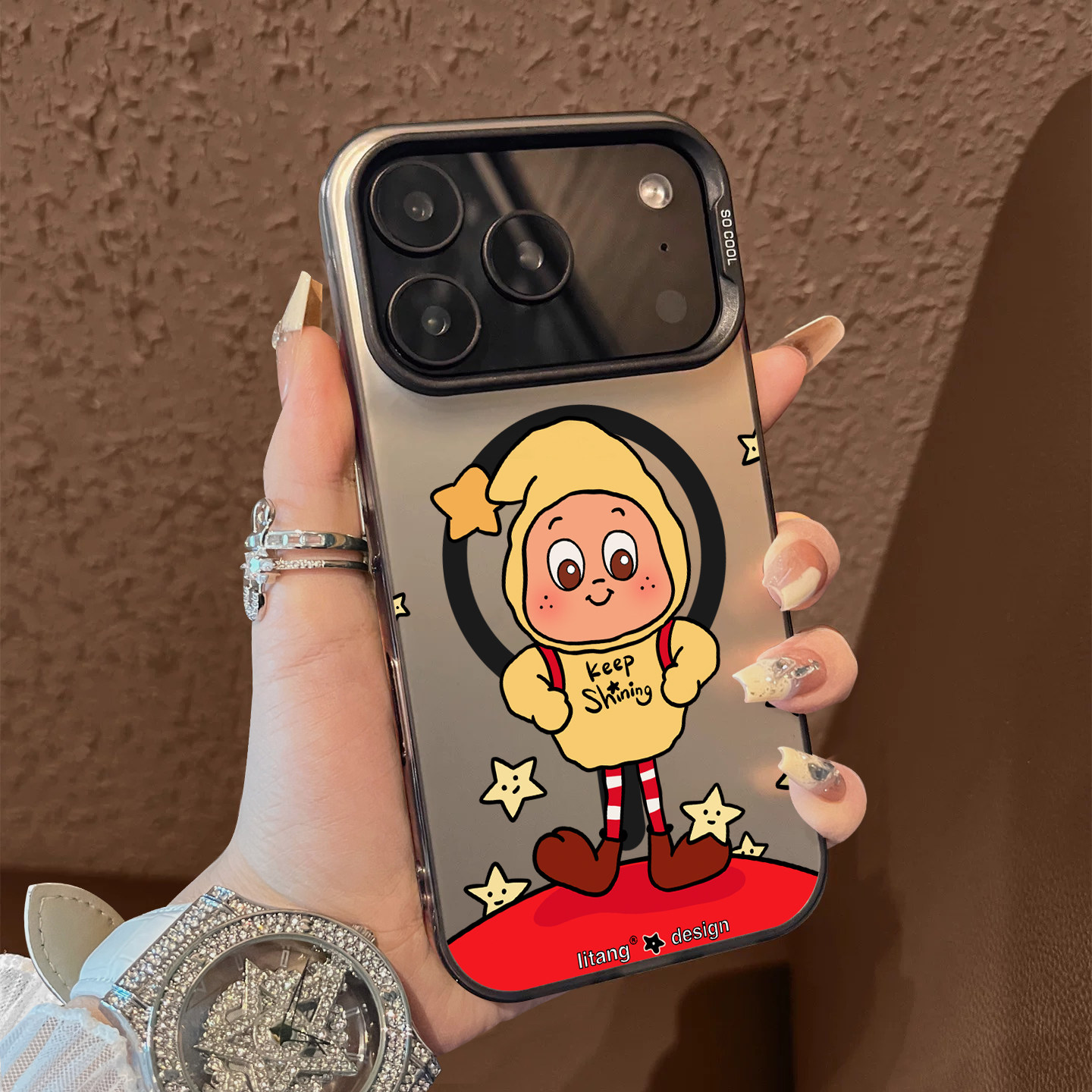 适用于苹果17promax手机壳叉腰背包小人16plus支架高级感15/13磁吸12套新品防摔男女款17air保护套iPhone14,3C数码配件,手机保护套/壳,淘宝优惠券,粉丝福利购,淘宝优惠卷