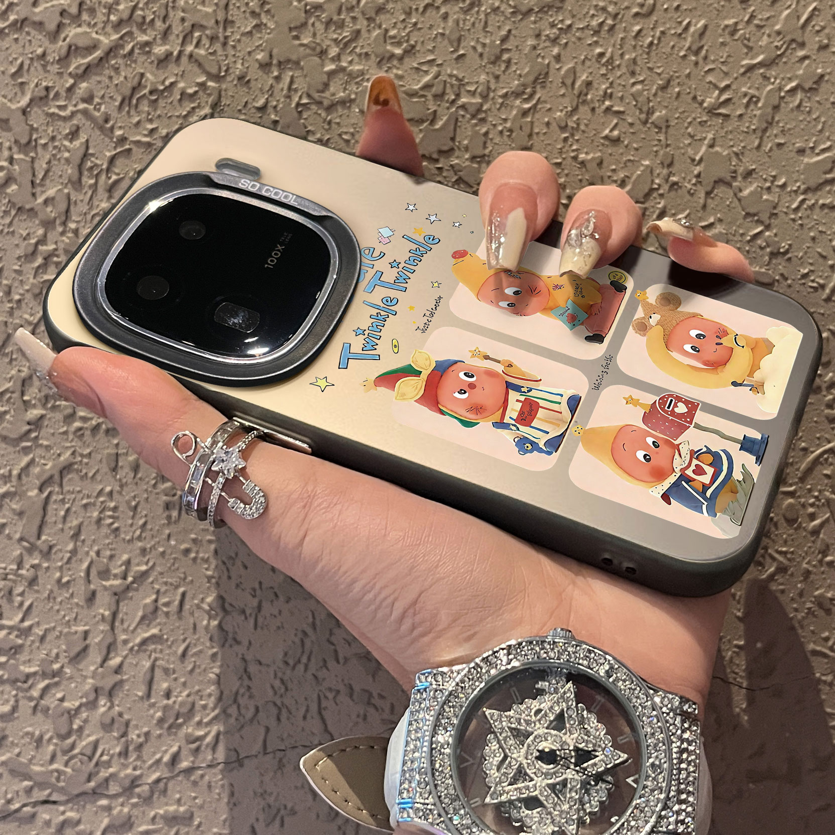 适用于vivoiqoo13pro手机壳星星人信箱月亮玩具12支架11s彩银9新品z10turbo男女8款7防摔6se5套neo10proplus