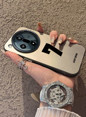 适用于OPPOFindx7pro手机壳luckyseven彩银新品男女款全包findx6/x5防摔保护套x7ultra至尊简约findx7