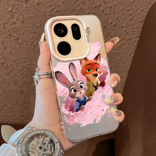 全包x6 男女款 x5防摔保护套简约findx8 x7ultra至尊版 适用于OPPOFindx9pro手机壳彩星尼克朱迪支架彩银新品