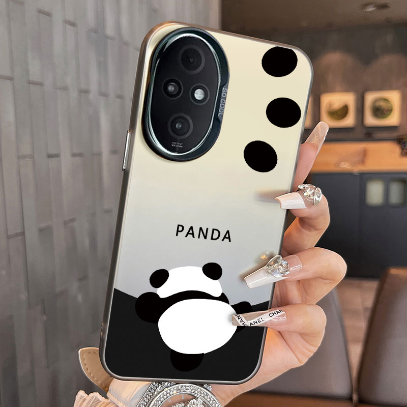 适用彩银荣耀手机壳简约