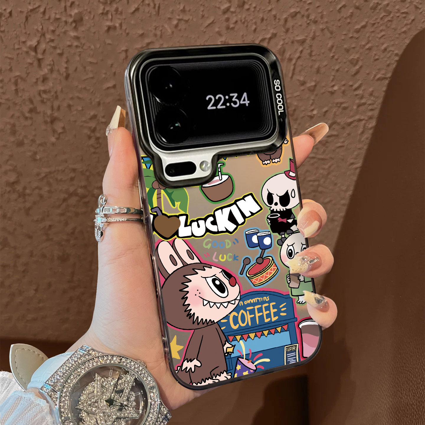 适用于小米17promax手机壳简约音乐会拉布布彩银高级感12spro外全包11个性创意新款男女生13套14/15ultra至尊