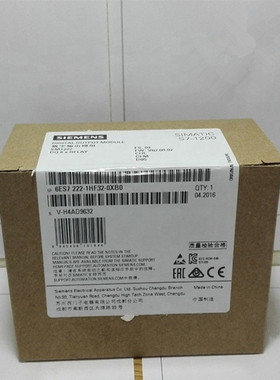 全新6ES7222 6ES7 222-1HF32-0XB0 1HF30 SM1222西门子S7-1200