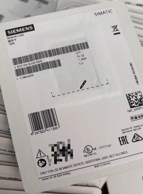 西门子S7-1200/1500内存卡6ES7954/LC/LE/LF/LL/8LP04/8LT04-0AA0