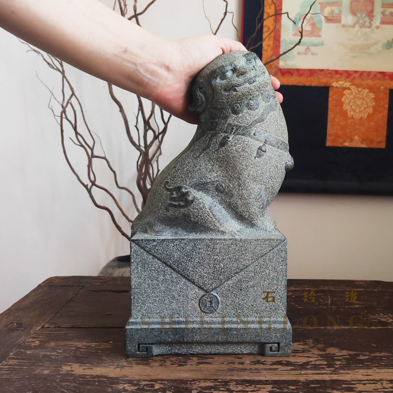 貔貅招财可爱青石摆件装饰品陈设