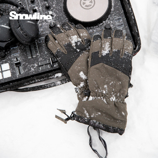 加厚户外新手装 Snowline雪线滑雪手套保暖耐磨透气支撑冬季 备