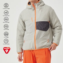 Snowline雪线P棉双面穿保温夹克户外防风可收纳棉服外套男女款