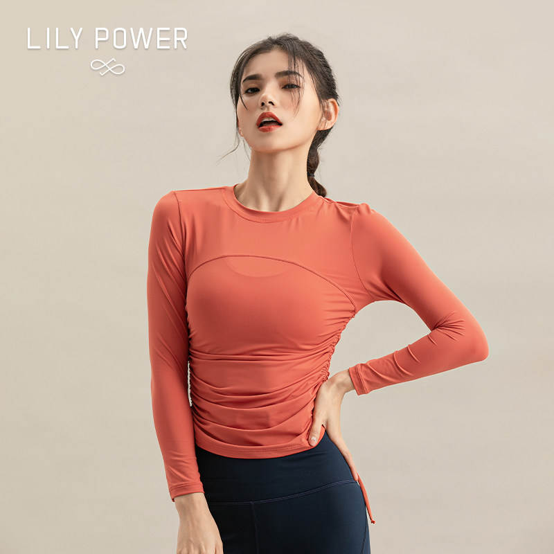 LILY POWER | 女子力瑜伽服春秋薄款晨跑速干运动套装女健身服