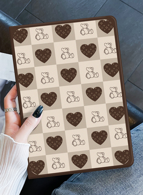 ipad保护壳苹果2024套air5平板pro11带笔槽mini6书本3迷你9电脑2硅胶5支架air6新款第五六七八九代13英寸适用