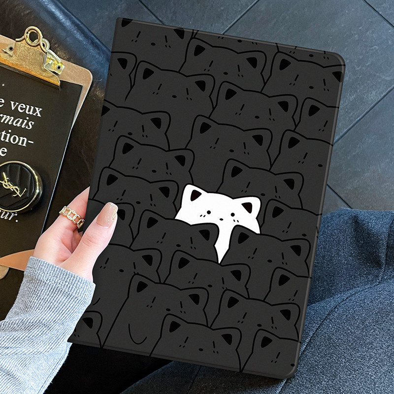 ipad保护壳苹果2021套air5平板pro11带笔槽mini6支架air书本3迷你4电脑硅胶ipadpro2018保护套九代20英寸适用