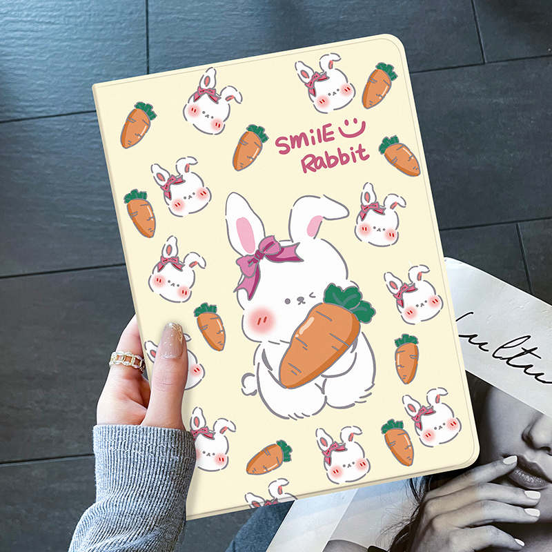 可爱兔iPad保护套防摔硅胶软壳