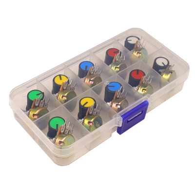 20PCS10种阻值各1只带旋钮盖
