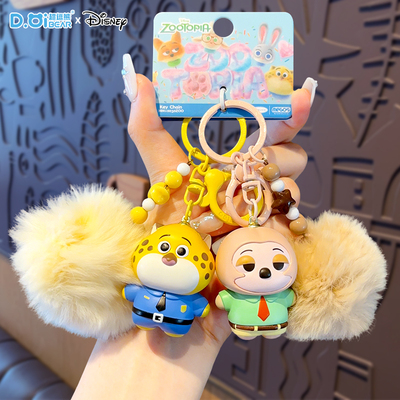 正版迪士尼疯狂动物城豹警官