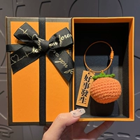 [Хорошие вещи] Стальное кольцо-оранжевое подарочная коробка