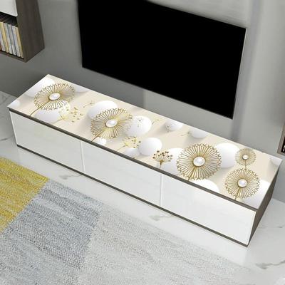 电视柜桌布简单现代3D防水和防油斯堪的纳维亚长鞋柜覆盖布长方形