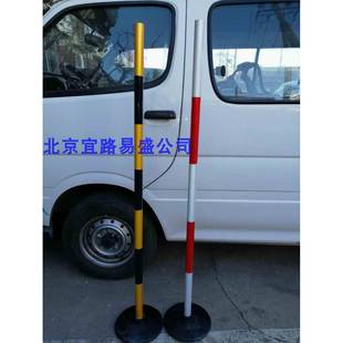 加油站停车杆防撞引导警示杆防逃跑杆排队杆stop杆加气站挡车杆